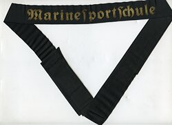 Mützenband "Marinesportschule"
