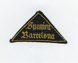 HJ Gebietsdreieck der Reichsdeutschen Jugend Ausland "Spanien Barcelona"