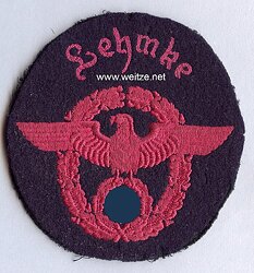 III. Reich Feuerwehr Ärmeladler " Lehmke "