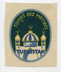 Wehrmacht Heer Ärmelschild für Freiwillige Turkistan