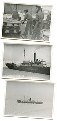 III. Reich - Fotogruppe, Frachtschiff fährt nach Danzig