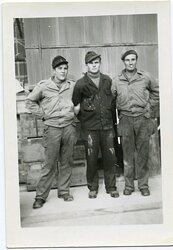 Foto, Soldaten der Wehrmacht in Amerikanischer Kriegsgefangenschaft in Mourmelon-le-Grand