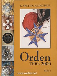 Karsten Klingbeil "Orden 1700 - 2000"