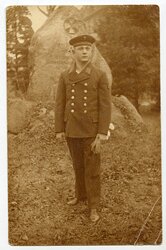 1. Weltkrieg Foto, Angehöriger der Kaiserliche Marine