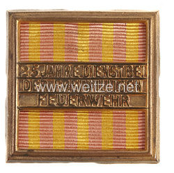 Baden Freistaat Ehrenzeichen für 25 Dienstjahre bei der Freiwilligen Feuerwehr 1920-1934