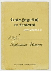 Heer - Taucher-Zeugnisbuch mit Taucherbuch für Pioniere