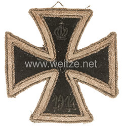 Eisernes Kreuz 1914 1. Klasse - handgestickte Stoffausführung