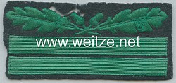 Waffen-SS Rangabzeichen für die Tarnuniform für einen SS-Obersturmführer