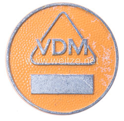 Werksabzeichen für Zivilangestellte der Vereinigte Deutsche Metallwerke AG (VDM)