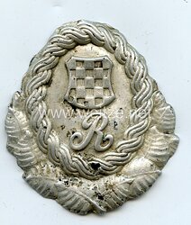 Kroatien 2. Weltkrieg Mützenabzeichen der Gendarmerie