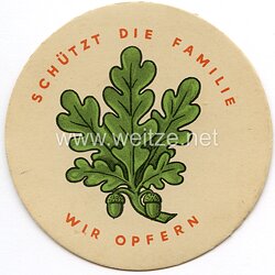 WHW - 1. Winterhilfswerk des Deutschen Volkes 1933/34 - Türplakette für Januar 1934