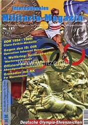 IMM Internationales Militaria-Magazin - Das aktuelle Magazin für Orden, Militaria und Militärgeschichte:
