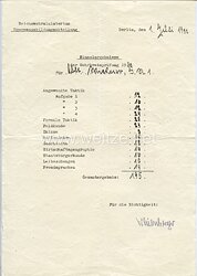 Heer - Originalunterschrift vom späteren Ritterkreuzträger General der Infanterie Karl Weisenberger