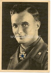 Heer - Propaganda-Postkarte von Ritterkreuzträger Oberwachtmeister Pfreundtner