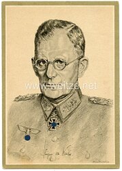 Heer - Propaganda-Postkarte von Ritterkreuzträger Generaloberst Frhr. von Weichs