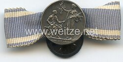 Bayern Verdienstmedaille des Bayerischen Industriellen Verbandes - Knopflochdekoration mit Miniatur .