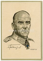 Heer - Propaganda-Postkarte von Ritterkreuzträger Generaloberst von Falkenhorst