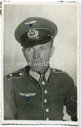 Wehrmacht Portraitfoto, Angehöriger eines Infanterie-Regiment