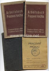 III. Reich - Protektorat Böhmen und Mähren - Dokumentengruppe für einen Mann des Jahrgangs 1912