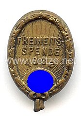 III. Reich - Freiheits-Spende 1932, Spendenabzeichen für die NSDAP in der Kampfzeit