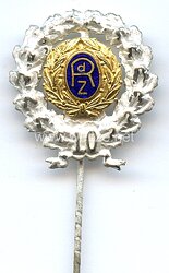Reichsbund der Zivildienstberechtigten ( RdZ ) - Silberne Ehrennadel für 10 jährige Mitgliedschaft 1. Form