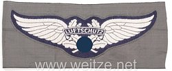 RLB Reichsluftschutzbund großes Brust-Emblem für Mannschaften 