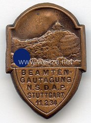 NSDAP - Beamten-Gautagung Stuttgart 11.2.1934