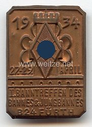 HJ - I. Banntreffen des Bannes & Jungbannes B24 Fürth 27.-29. April 1934