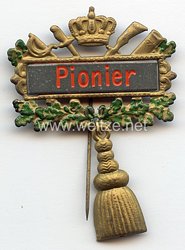 1. Weltkrieg - Reservistenabzeichen " Pionier "
