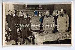 III. Reich - Propaganda-Postkarte - " Adolf Hitler - Welthistorische Viermächte-Konferenz in München 29.9.38 "