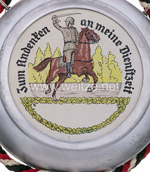 Wehrmacht patriotische Reservistenflasche eines Angehörigen der Kavallerie