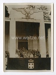 III. Reich Pressefoto. Die Grosse Parade in Rom. 6.5.1938.