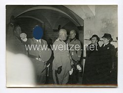 III. Reich Pressefoto. Die feierliche Heldenehrung durch den Führer und den Duce. 10.5.1938.