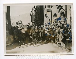 III. Reich Pressefoto. Zum dritten Jahrestag der Angliederung Österreichs an das Reich. 11.3.1941.