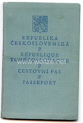 III. Reich - Tschechoslowakei - Personalausweis für eine Frau des Jahrgangs 1870