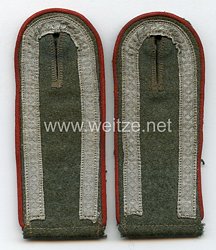 Wehrmacht Heer Paar Schulterklappen für einen Unteroffizier der Artillerie
