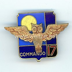 Frankreich Indochina Abzeichen "Commando 17" 