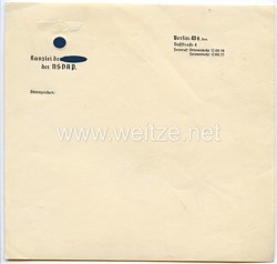 Briefpapier aus der Kanzlei des Führers der NSDAP in Berlin