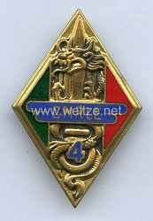 Frankreich Fremdenlegion Indochina Abzeichen 4.CMRLE (Werkstatt) 