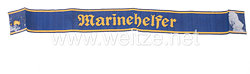 Kriegsmarine Ärmelband "Marinehelfer" für Oberhelfer