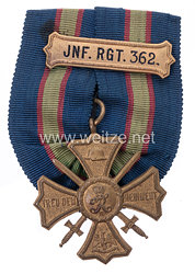Preußen Regiments-Erinnerungskreuz des Infanterie-Regiment Nr. 362