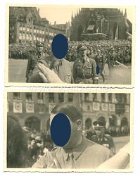 III. Reich Foto, Adolf Hitler begrüßt das Volk
