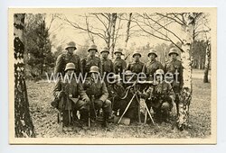 Wehrmacht Heer Foto, Maschinengewehrabteilung