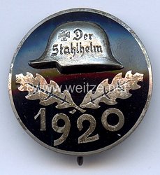 Stahlhelmbund - Diensteintrittsabzeichen 1920, große Ausführung 35 mm