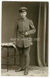 Deutsches Heer Foto, Soldat mit Verwundetenabzeichen