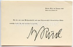 Luftwaffe - Faksimileunterschrift von Ritterkreuzträger Oberst Fritz Morzik 