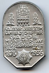 III. Reich - 60. jähr. Jubiläum Kameradschaft der Garde Münster i/W Kreiskriegerverbandsfest 30.-31. Mai 1876-1936