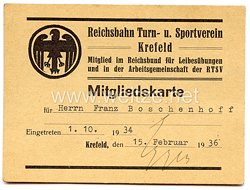 III. Reich - Reichsbahn Turn- und Sportverein Kref