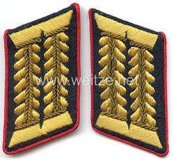 Wehrmacht Heer Paar Kragenspiegel für einen WH-Beamten im gehobenen Dienst bei der Wehrkreisverwaltung