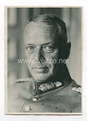 Weimarer Republik Pressefoto: Generalmajor Wachenfeld Stabschefgruppenkommando I